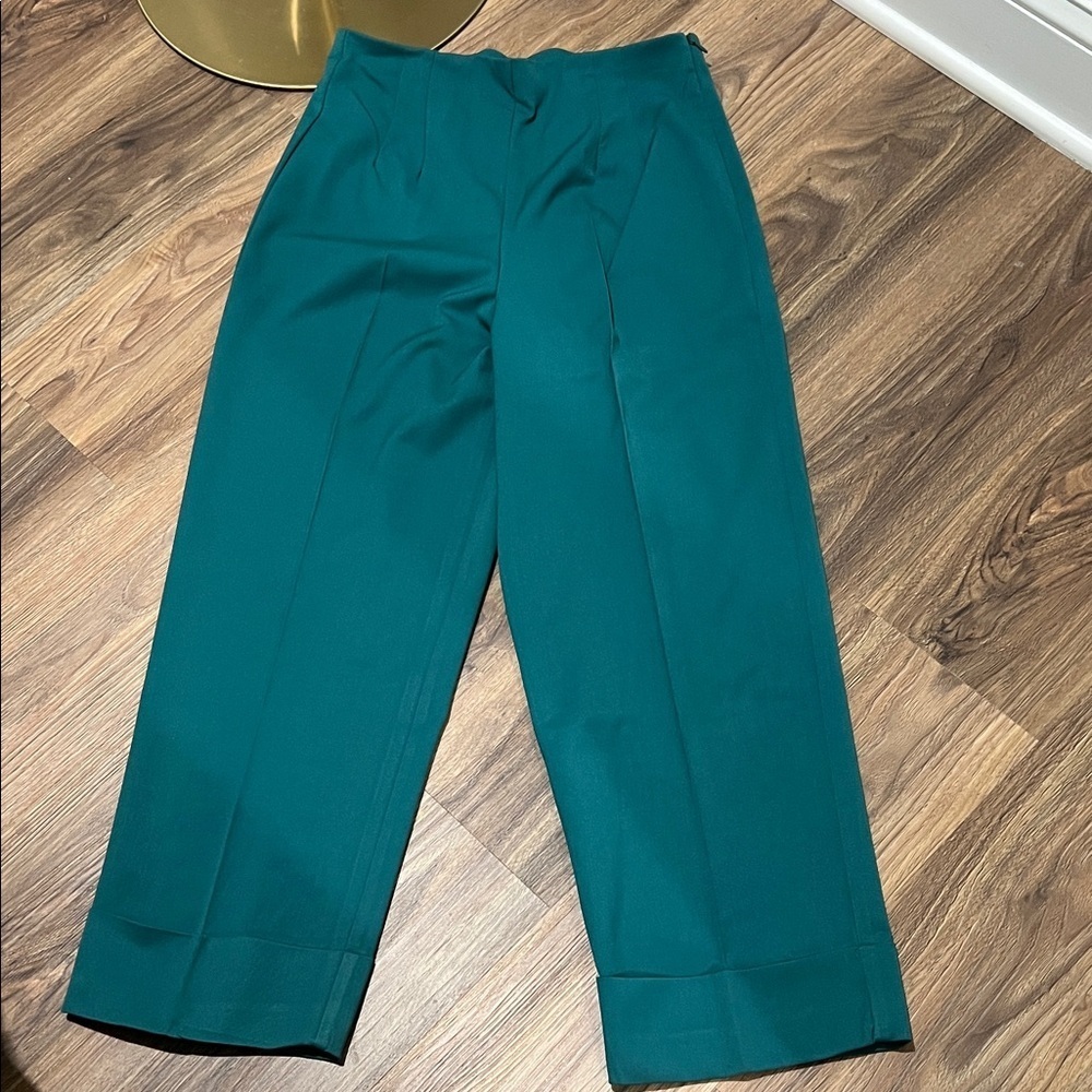 Elegant Teal Women's Pantsuit